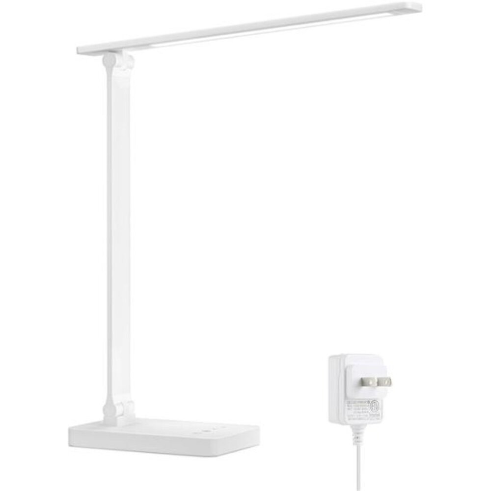 LED Desk Lamp, Metal Desk Light 9.5W 800lm, Forbes Vetted Best Task Lamp,5 Color